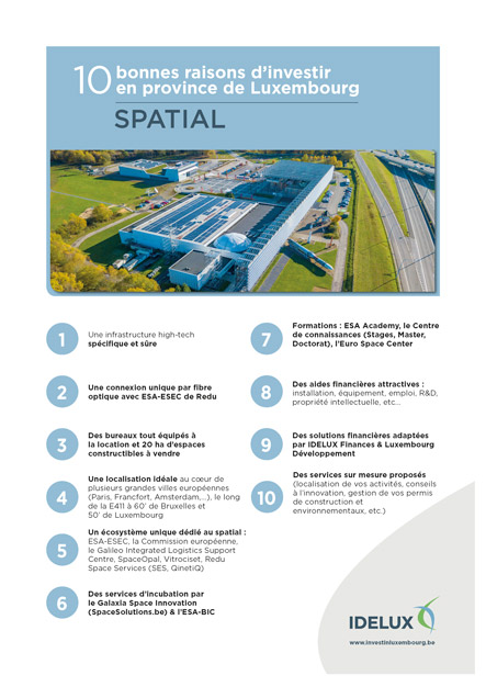 Le spatial, quels atouts ?