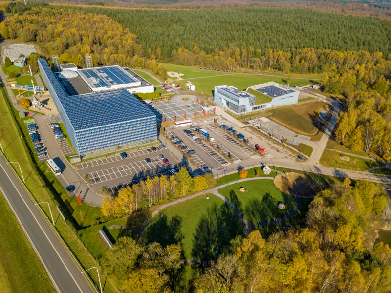 Galaxia Business Park, centre spatial belge avec support, incubateur, etc.