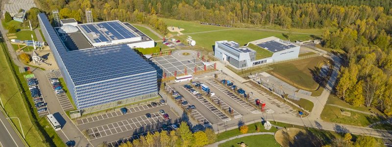 Galaxia Business Park, centre spatial belge avec support, incubateur, etc.