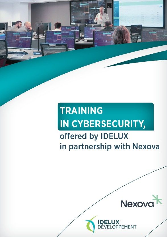 Training in Cybersecurity, offered by IDELUX in partnership with Nexova